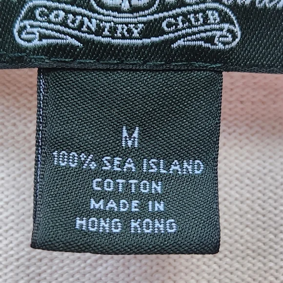 Vintage BROOKS BROTHERS Sweater Men's Medium Pink 100% Sea Cotton Tennis Golf - Picture 4 of 12